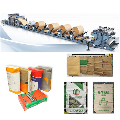 Meaisín Déanta Mála Páipéar Stroighne